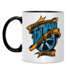 Кружка двухцветная