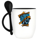 Кружка с ложкой