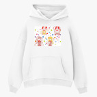 Толстовка худи оверсайз