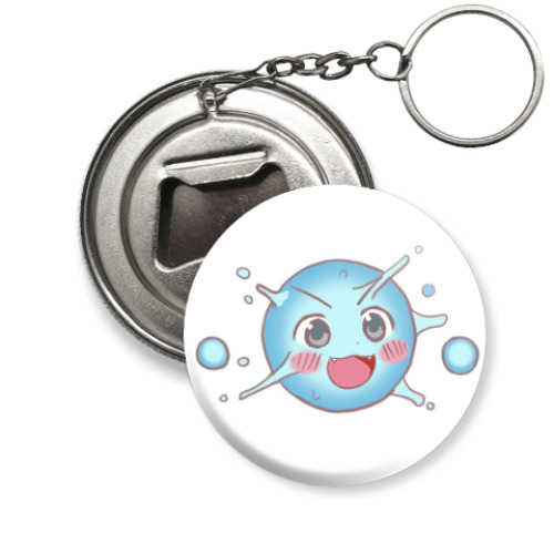 Брелок-открывашка с принтом IO