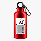 Металлическая бутылка 400 мл UV-DTF