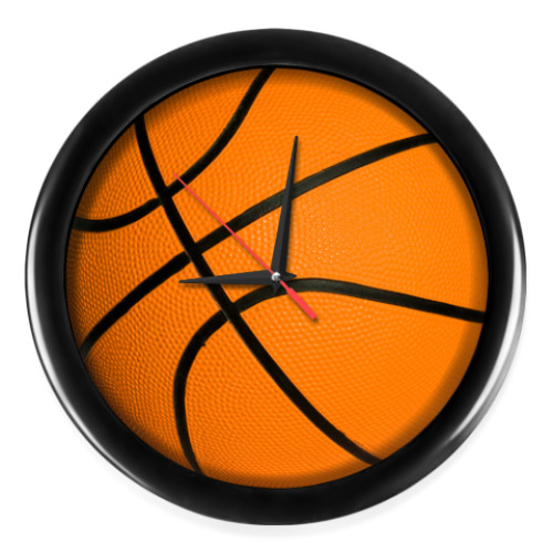 Настенные часы с принтом Баскетбольный мяч - Basketball
