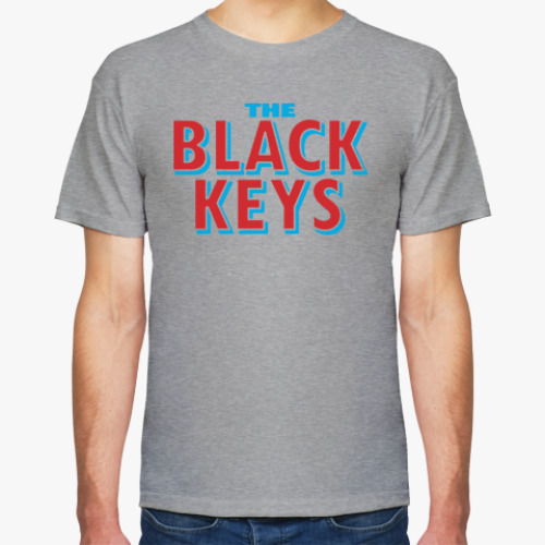 Футболка с принтом  Black Keys