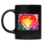 Кружка цветная UV-DTF