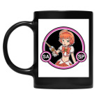 Кружка цветная UV-DTF