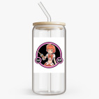 Банка с бамбуковой крышкой