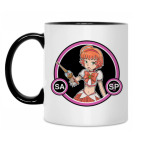 Кружка двухцветная