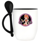 Кружка с ложкой