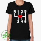 Женская футболка органик