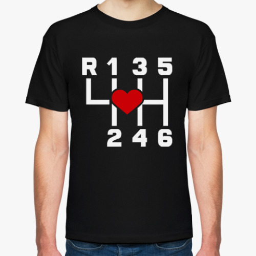 Футболка с принтом Люблю механическую КП