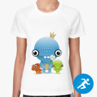 Женская спортивная футболка