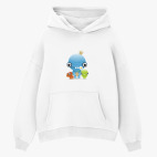 Толстовка худи оверсайз