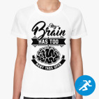 Женская спортивная футболка