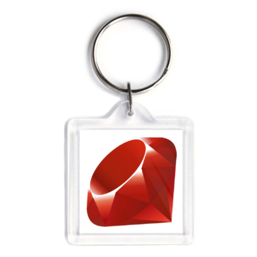 Брелок с принтом Ruby