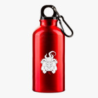 Металлическая бутылка 400 мл UV-DTF