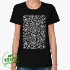 Женская футболка органик