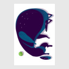 Постер 30 х 45 см Спящий грюнендаль