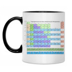 Кружка двухцветная