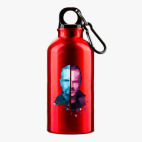 Металлическая бутылка 400 мл UV-DTF