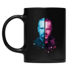 Кружка цветная UV-DTF