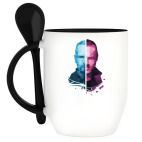 Кружка с ложкой