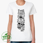 Женская футболка органик