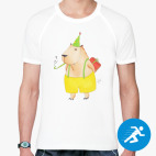 Мужская спортивная футболка