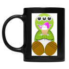 Кружка цветная UV-DTF