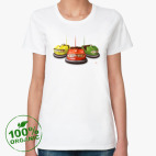 Женская футболка органик