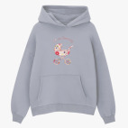 Толстовка худи оверсайз