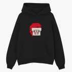 Толстовка худи оверсайз