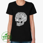 Женская футболка органик