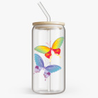 Банка с бамбуковой крышкой