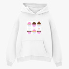 Толстовка худи оверсайз