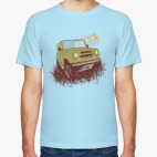 Классическая футболка 4х4 Off Road УАЗ
