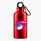 Металлическая бутылка 400 мл UV-DTF