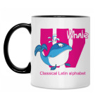 Кружка двухцветная