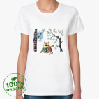 Женская футболка органик