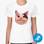 Женская спортивная футболка