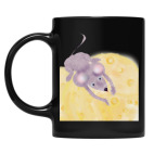 Кружка цветная UV-DTF