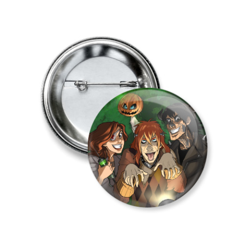 Значок 37мм Хеллоуин