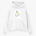 Толстовка худи оверсайз