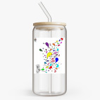 Банка с бамбуковой крышкой