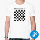 Мужская спортивная футболка