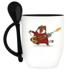 Кружка с ложкой