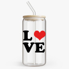 Банка с бамбуковой крышкой