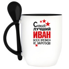 Кружка с ложкой