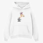 Толстовка худи оверсайз