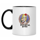 Кружка двухцветная