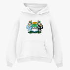 Толстовка худи оверсайз